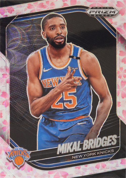 Mikal Bridges trading card