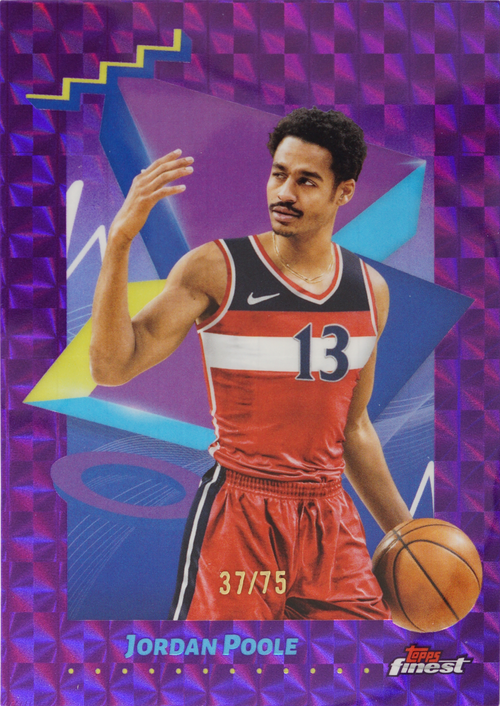 Jordan Poole trading card