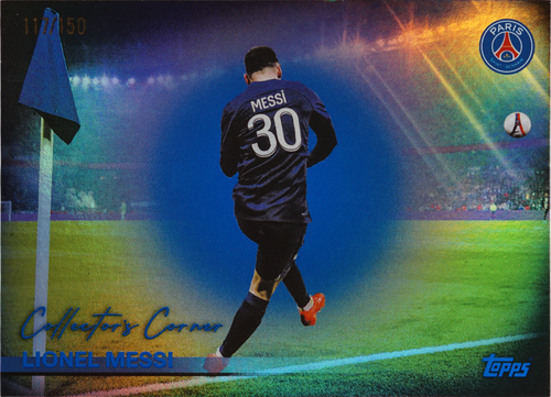 Lionel Messi trading card