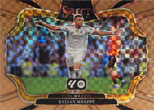 Kylian Mbappe trading card