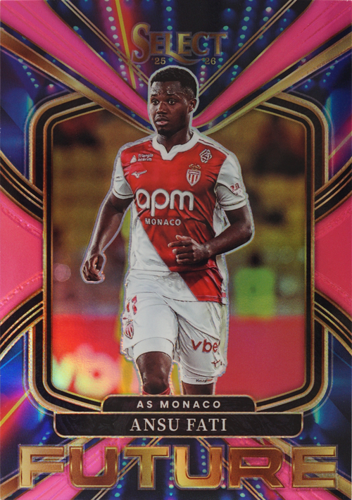Ansu Fati trading card