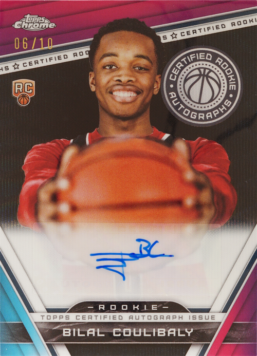 Bilal Coulibaly trading card