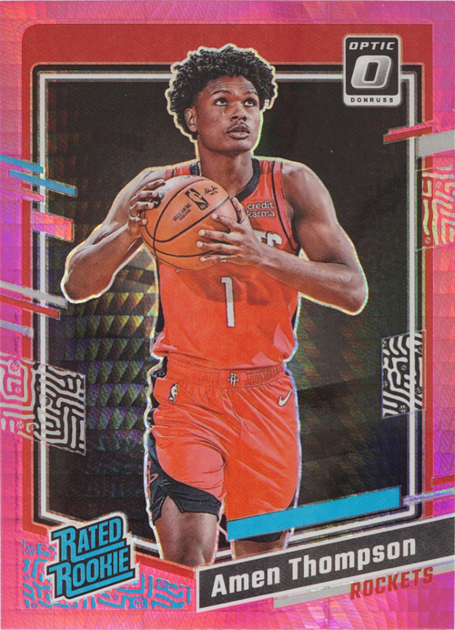 Amen Thompson trading card