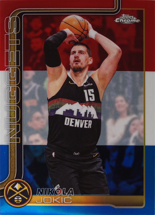Nikola Jokić trading card