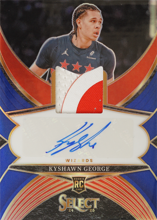 Kyshawn George trading card