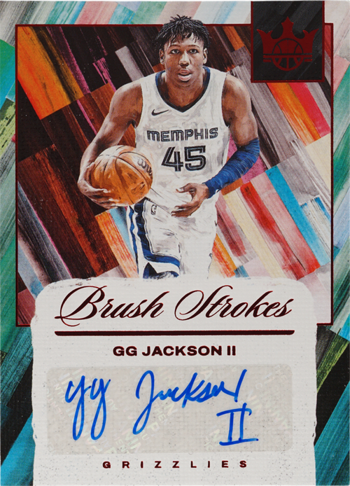 GG Jackson II trading card