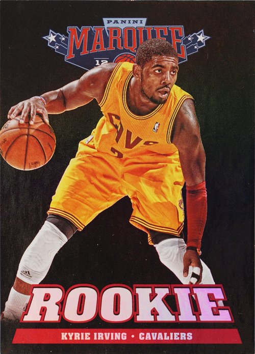 Kyrie Irving trading card