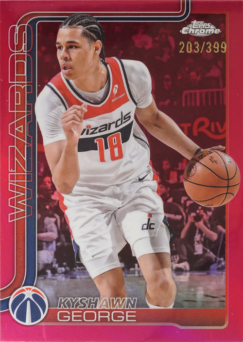 Kyshawn George trading card