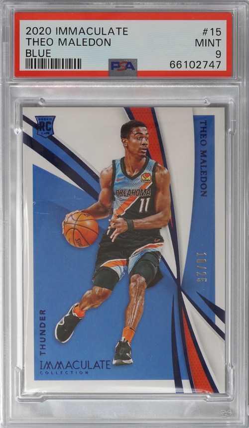 Theo Maledon trading card