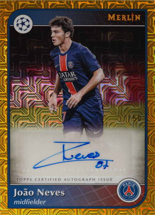 João Neves trading card