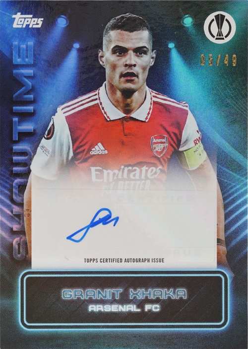Granit Xhaka trading card