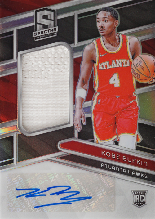 Kobe Bufkin trading card