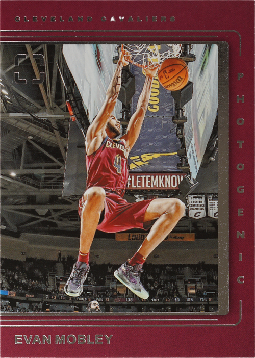 Evan Mobley trading card