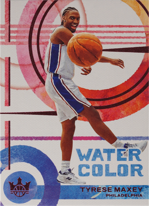 Tyrese Maxey trading card
