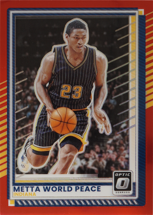 Metta World Peace trading card