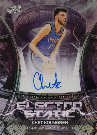Chet Holmgren trading card