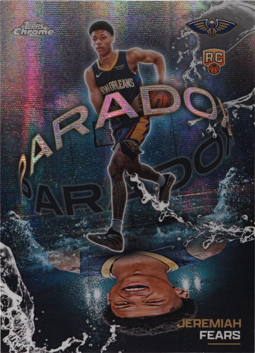 Jeremiah Fears trading card