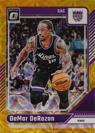DeMar DeRozan trading card