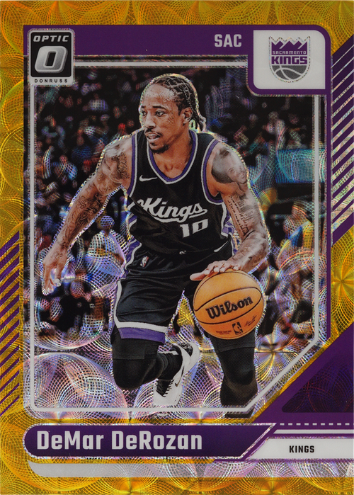 DeMar DeRozan trading card