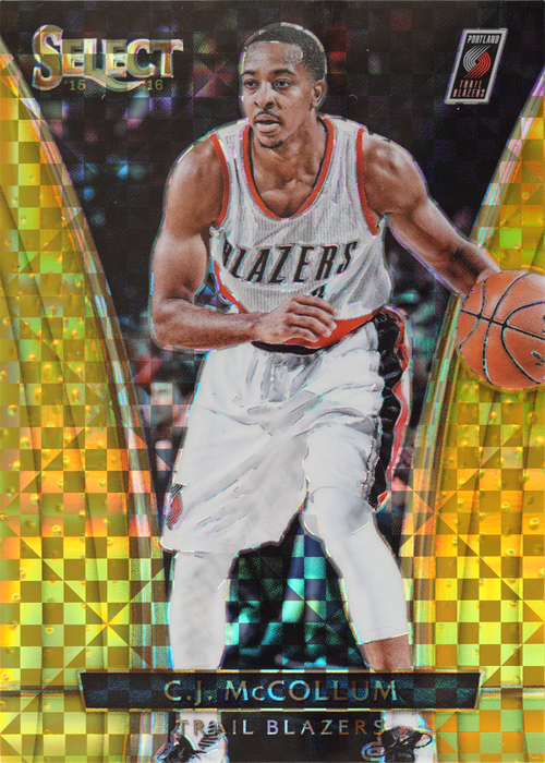 CJ McCollum trading card