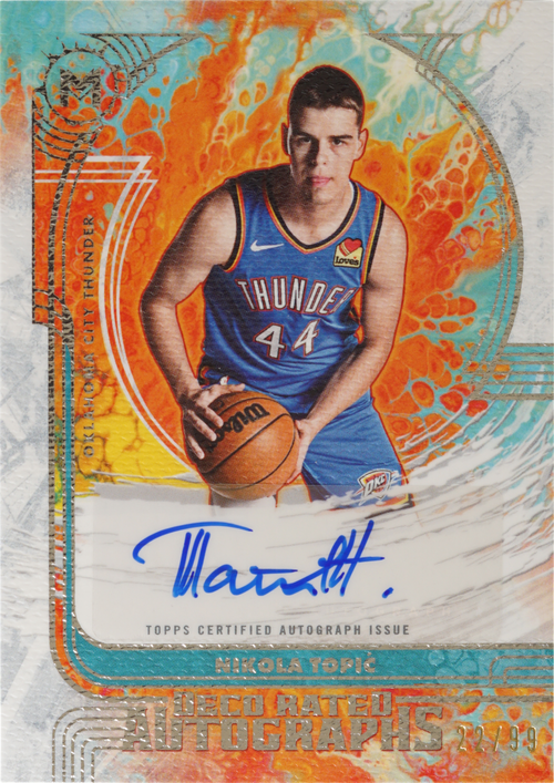 Nikola Topić trading card