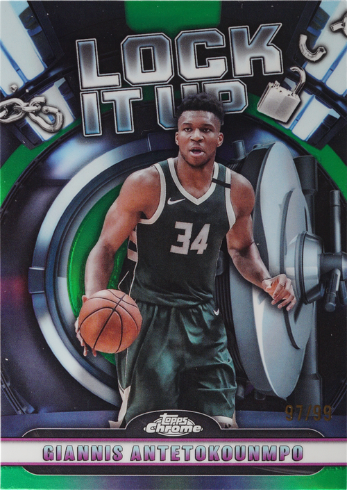 Giannis Antetokounmpo trading card