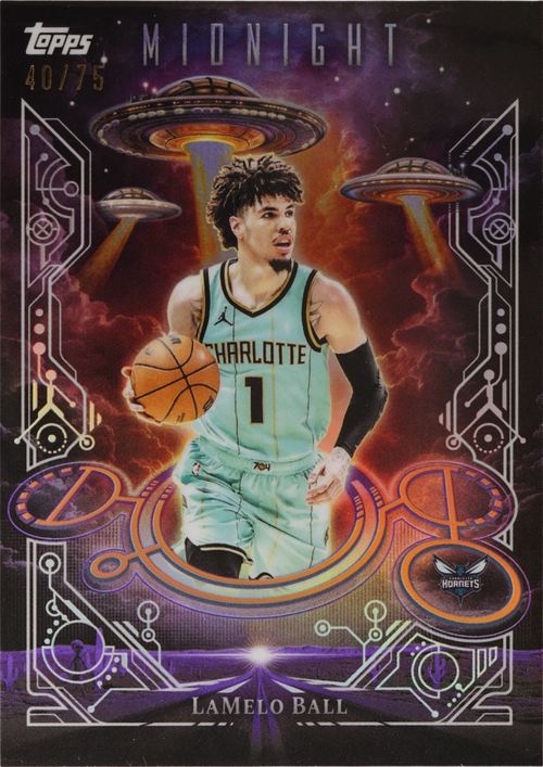 LaMelo Ball trading card
