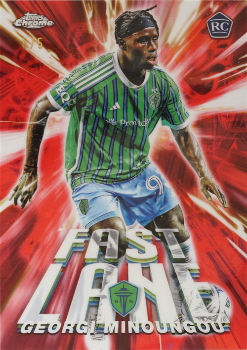 Georgi Minoungou trading card