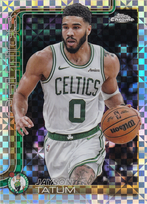 Jayson Tatum trading card