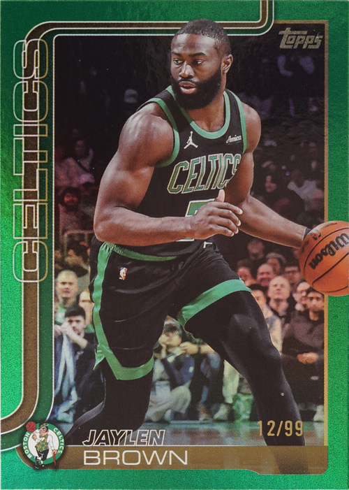 Jaylen Brown trading card