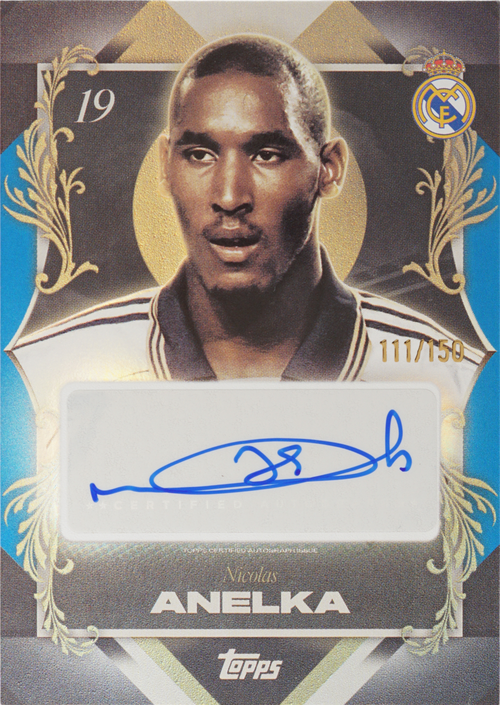 Nicolas Anelka trading card