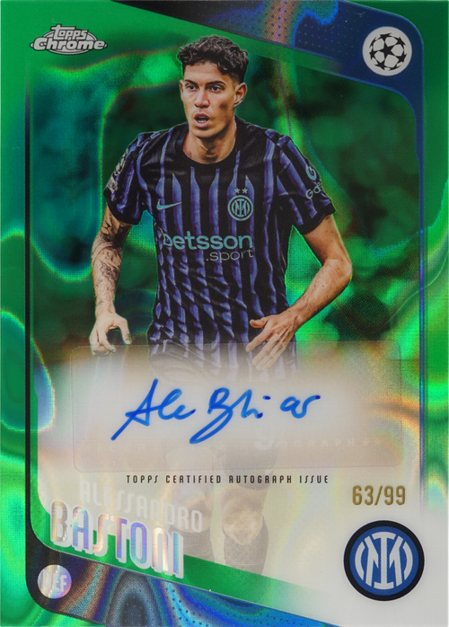 Alessandro Bastoni trading card