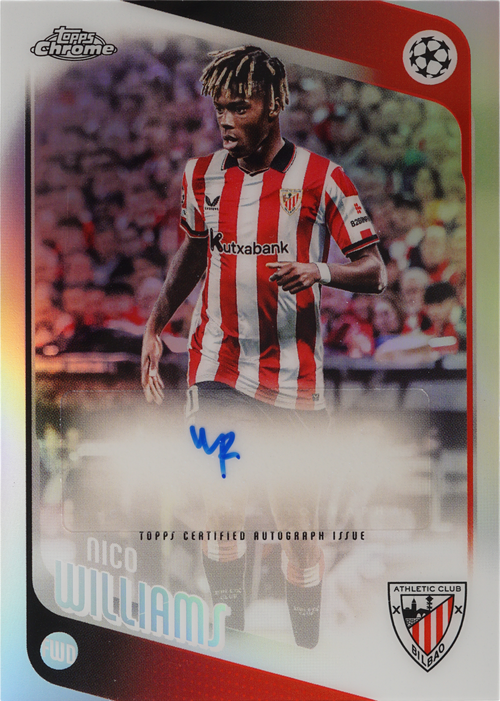 Nico Williams trading card