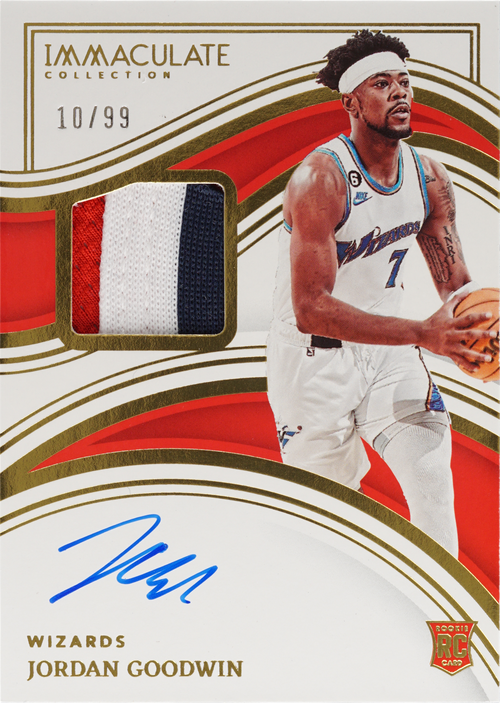 Jordan Goodwin trading card