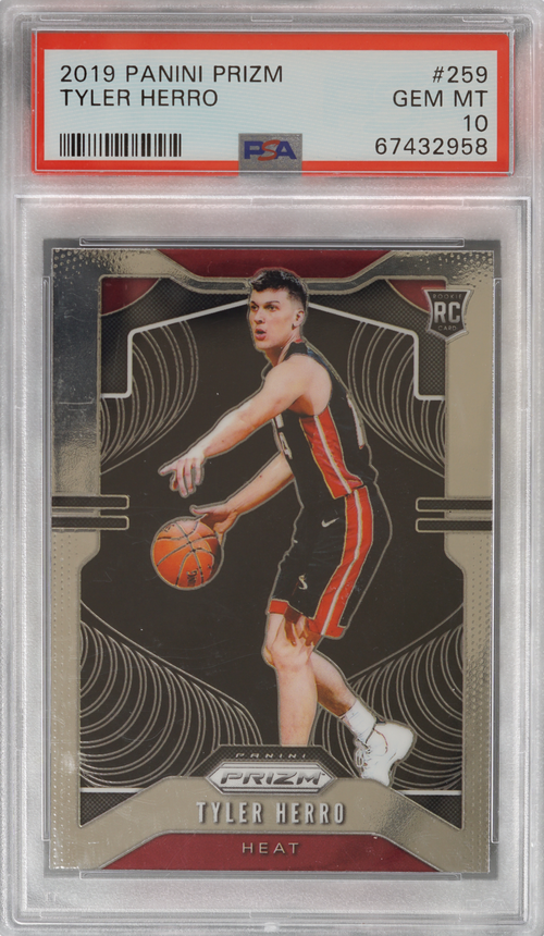 Tyler Herro trading card