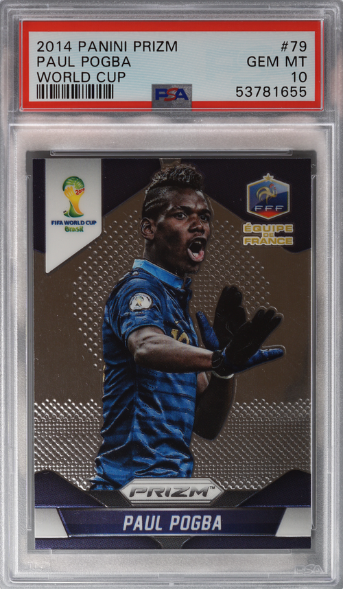 Paul Pogba trading card