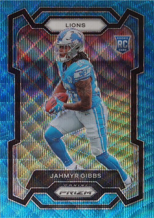 Jahmyr Gibbs trading card