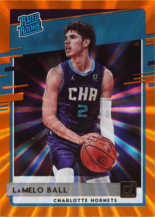 LaMelo Ball trading card