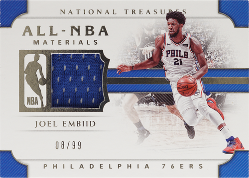 Joel Embiid trading card