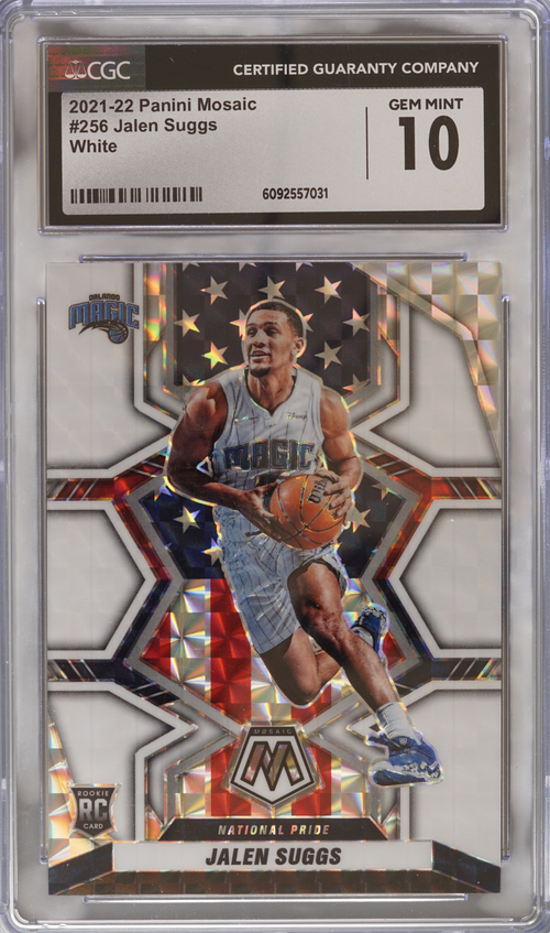 Jalen Suggs trading card