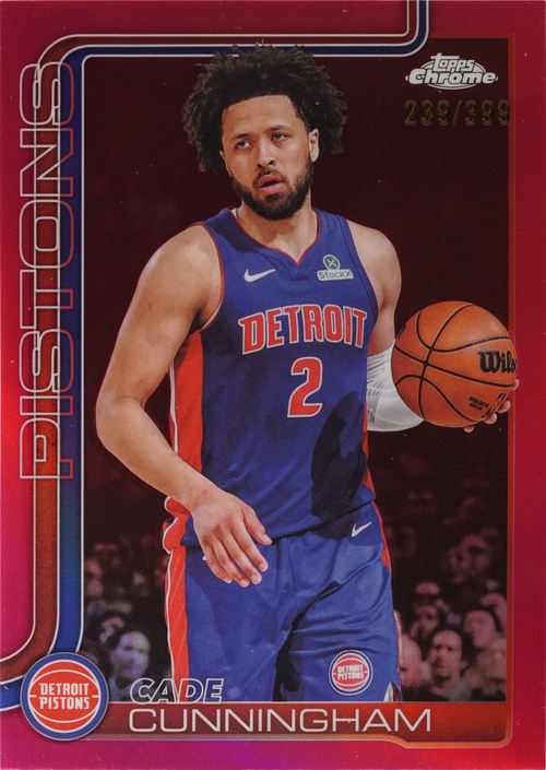 Cade Cunningham trading card