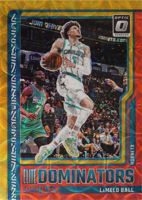 LaMelo Ball trading card