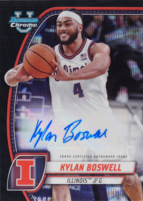 Kylan Boswell trading card