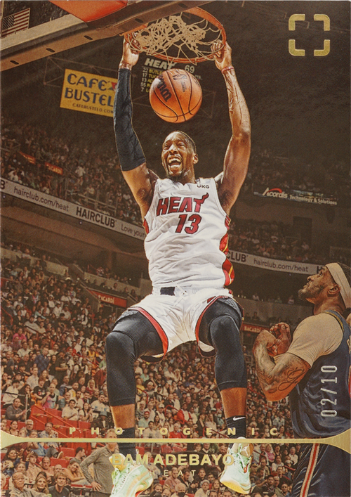 Bam Adebayo trading card