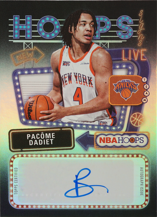 Pacome Dadiet trading card