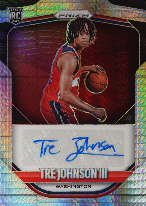 Tre Johnson III trading card