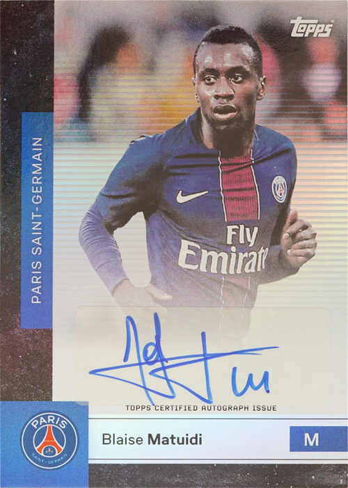 Blaise Matuidi trading card