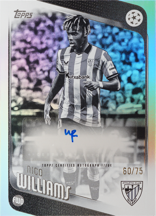 Nico Williams trading card