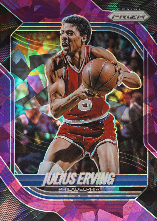 Julius Erving trading card