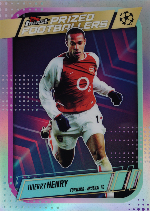 Thierry Henry trading card